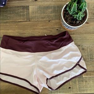 Lululemon speed shorts